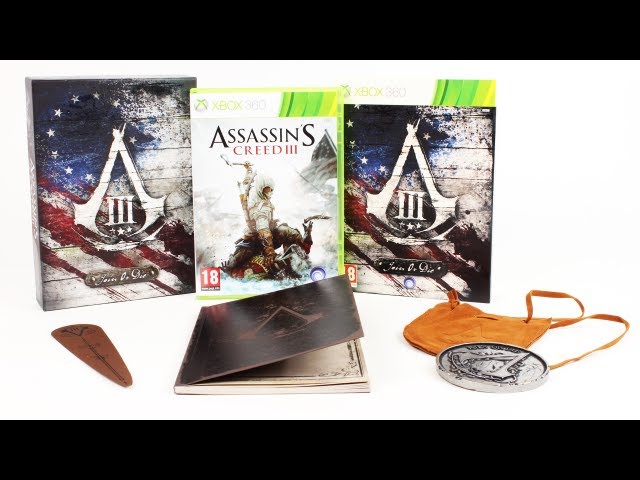 Assassin's Creed 3 Join or Die Edition Unboxing (Assassin's Creed III) | Unboxholics