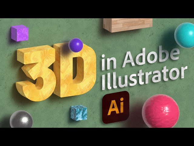 How To Use 3D in Illustrator: EVERYTHING You Need to Know