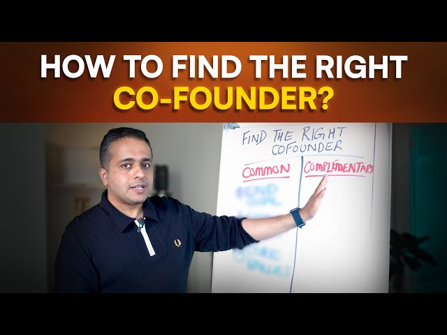 Co-Founder mistakes that KILLS businesses ⏐ How to find the perfect business partner?