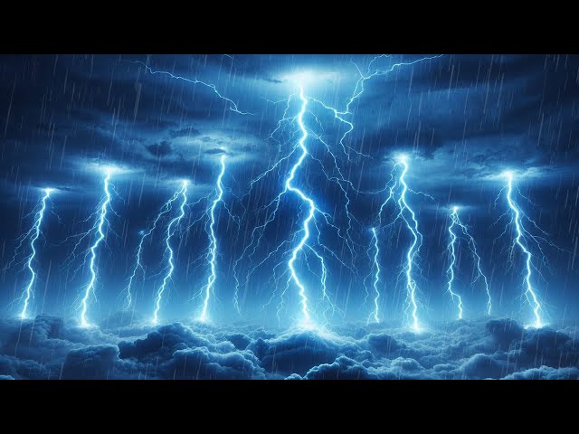 Rainstorms Sounds For Stress Relief, Heavy Rain And Thunderstorms To Calm The Mind