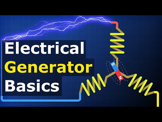 AC Electrical Generator Basics - How electricity is generated