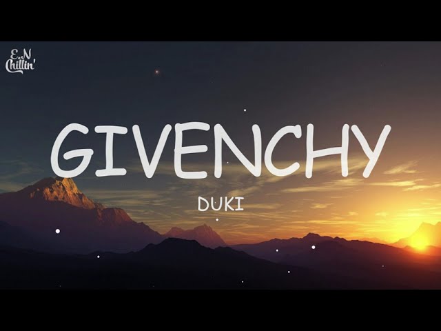 DUKI - GIVENCHY (Letra/Lyrics) | Temporada De Diablos