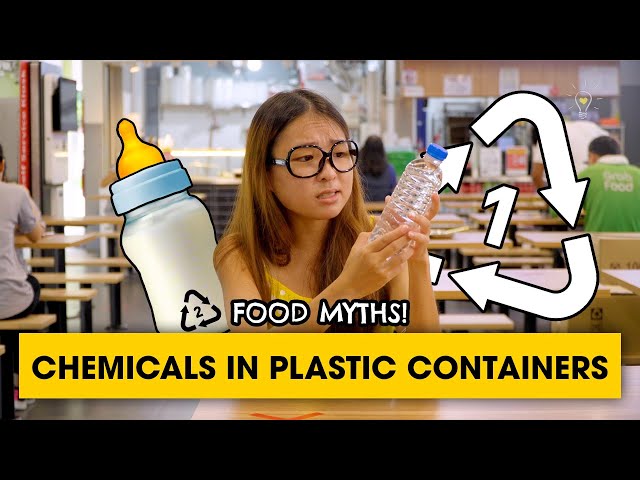 Will plastic chemical leak into my food? | Food Myth!