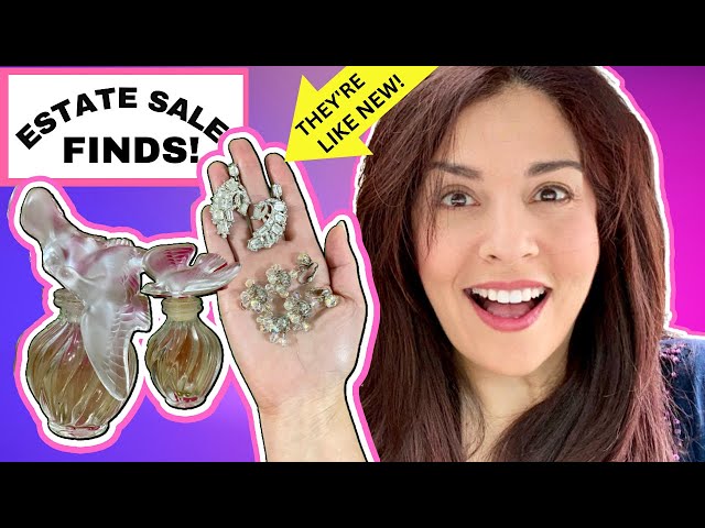 Eerily Fresh Vintage Jewelry From A Time Warp Estate Sale! Thrift with Me!