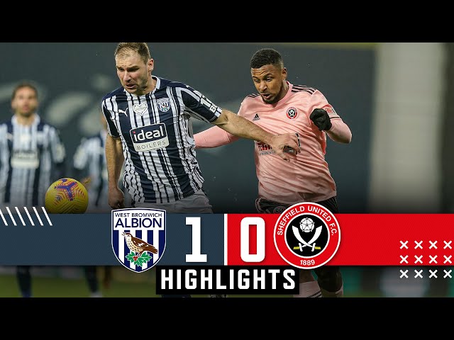 West Bromwich Albion 1-0 Sheffield United | Premier League highlights | West Brom Down Blades.