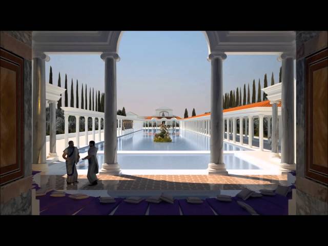 The Digital Hadrian's Villa Project: Animated Segments, March 2014