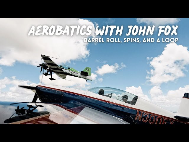 Aerobatics in the Extra 300L