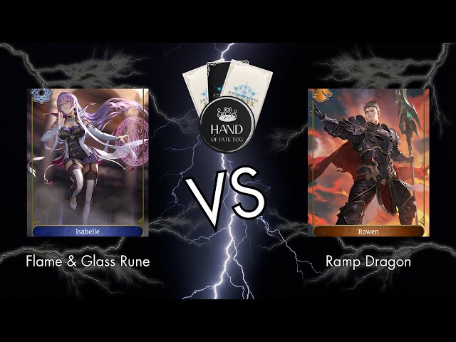 Flame & Glass Rune vs. Ramp Dragon