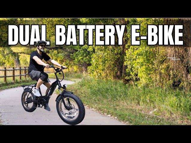 THIS DUAL BATTERY EBIKE BLEW ME AWAY! HAOQI ANTELOPE PRO REVIEW