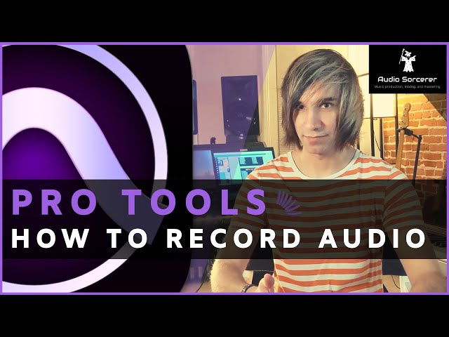 Pro Tools Tutorial | How To Record Audio @avid
