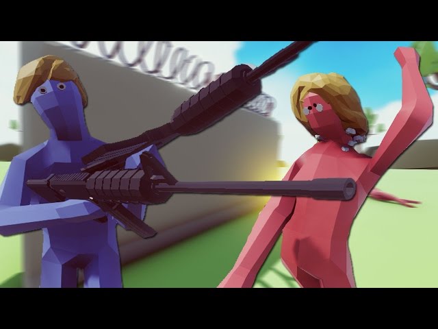 TRUMP'S WALL VS CLINTON'S EMAILS | TABS (Totally Accurate Battle Simulator)