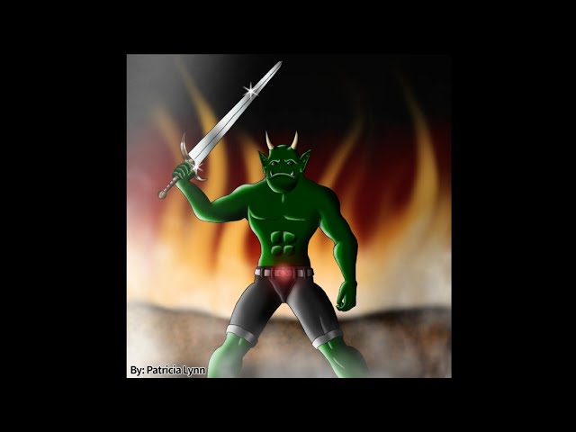 Lord Kraven the Goblin a Time Lapse Drawing on iBis Paint X