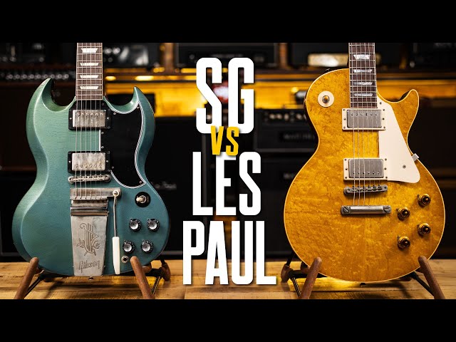 Les Paul Vs SG [Four Awesome Guitars, Four Classic Amps]