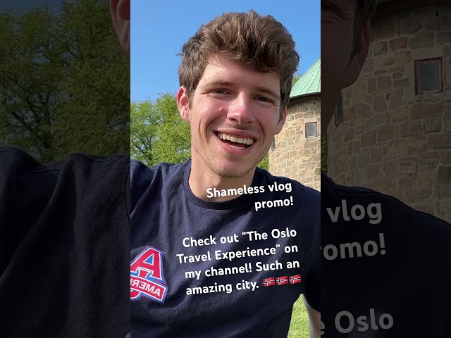 Head to my channel for the "Oslo Travel Experience!"