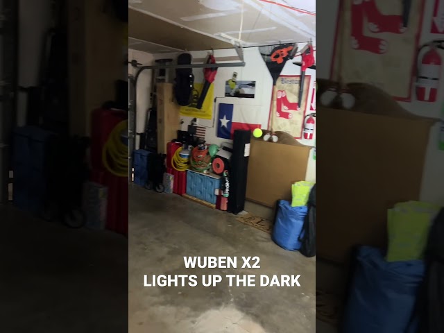 WUBEN X2 LIGHTS UP THE DARK #Wuben #easycarrylight #lightok