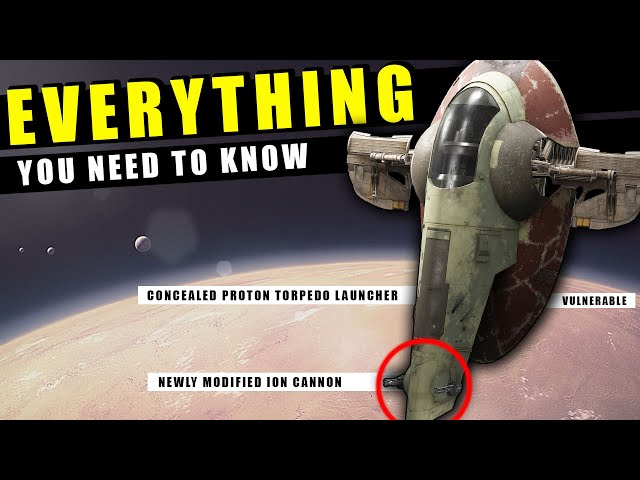 Everything you NEED to know about Slave I before BOOK of BOBA FETT