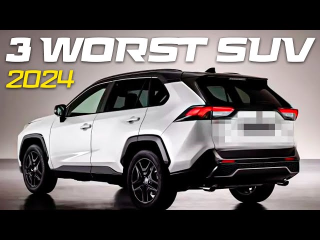 3 WORST and 4 BEST SUVs you could BUY THIS 2024