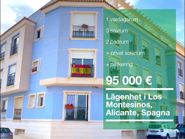 Vill du köpa en lägenhet i Los Montesinos, Alicante, Spanien ? Nära Oriejuela, Torrevieja, La Zenia.