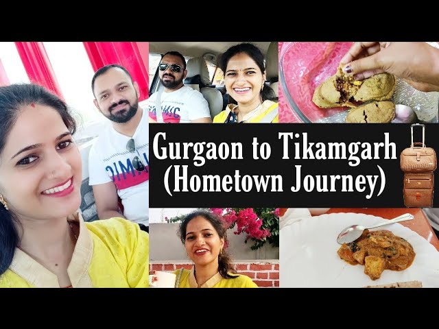 #Vlog | Gurgaon to Tikamgarh (Hometown Journey for Diwali) इस बार होने वाला है कुछ Yummy 😋😋