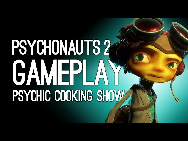 Psychonauts 2 Gameplay: PSYCHIC COOKING SHOW! Psychonauts 2 on Xbox Series X