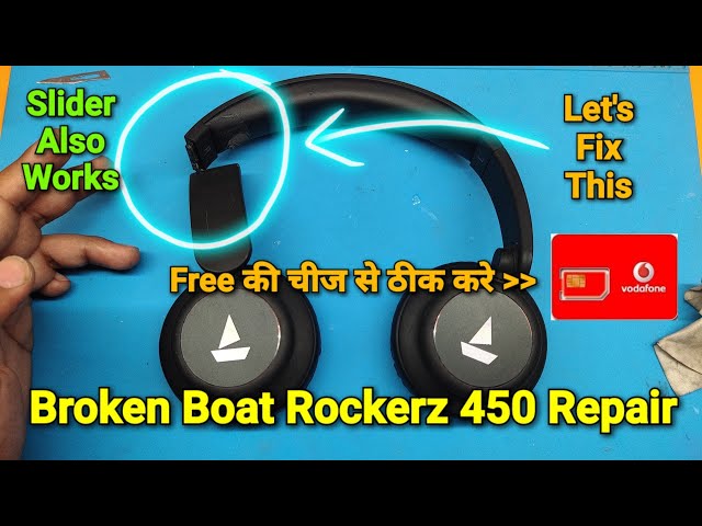 Broken Boat Rockerz 450 Headphone Fix At Home | Using Basic Tools