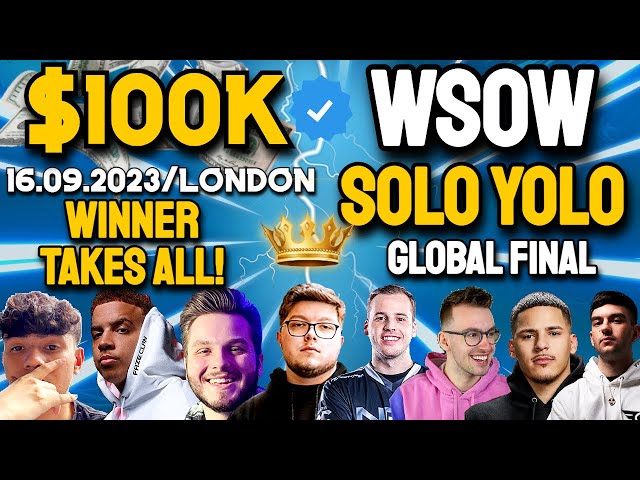 *SOLO YOLO* WARZONE 2.0 $100K World Series of Warzone WSOW SoloYolo Global Final!