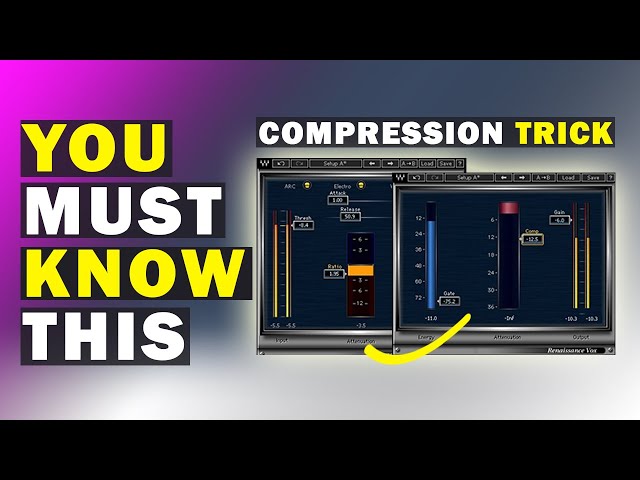 How To Compress Vocals With Waves Rvox And RCompressor | Mixing With Waves Plugins