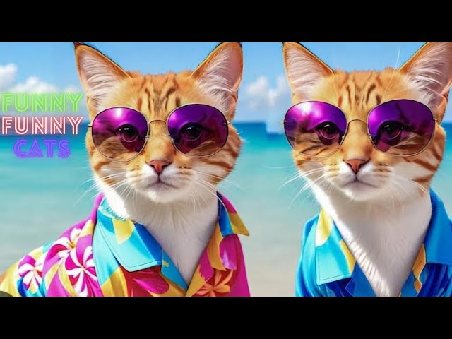 Funniest Cat Videos in The World😹Funny Cat Videos Compilation😺 Funny Cat Videos Try Not To Laugh #63
