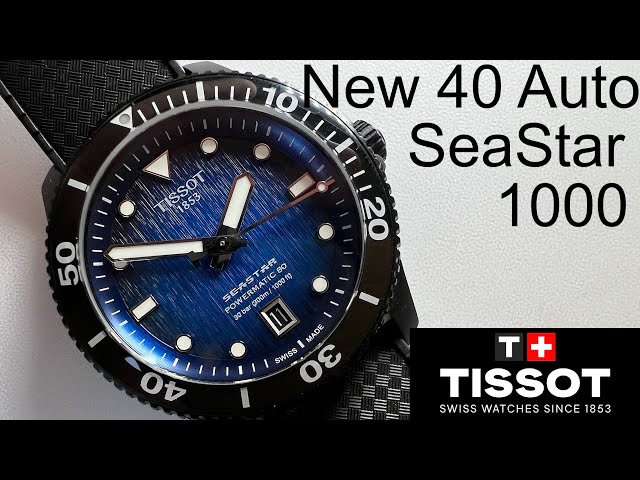 Tissot New 40mm Auto SeaStar 1000