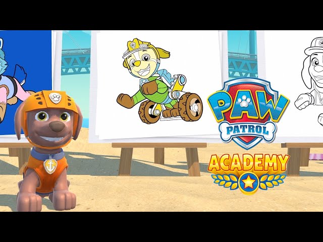 PAW Patrol Academy - Dance Party with Skye & Beachside Art Gallery with Zuma (iOS, Android) 5