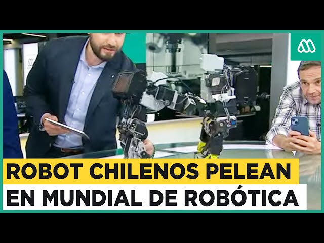 Chile al mundial de robótica: La divertida pelea de los robot en Meganoticias
