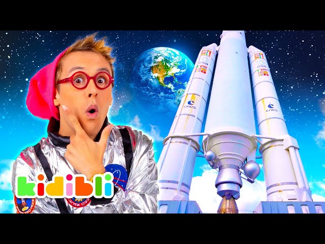 Discover Space and the Ariane Rocket! | Educational Videos for Kids | Kidibli