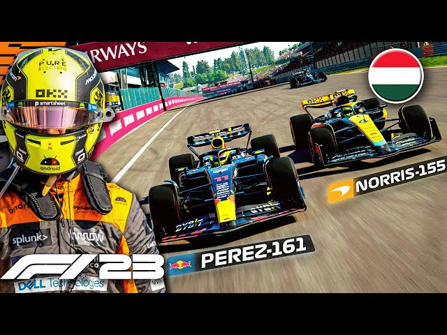 F1 23 - Making NORRIS WORLD CHAMPION #12 Hungary