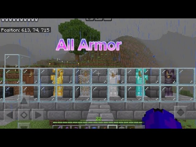 I collect and make every armor ##Playing Minecraft on YouTube world part 30