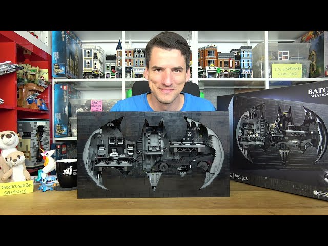 Das schwierigste Set aller Zeiten und das größte von DC: LEGO® 76252 Batcave im Schaukasten