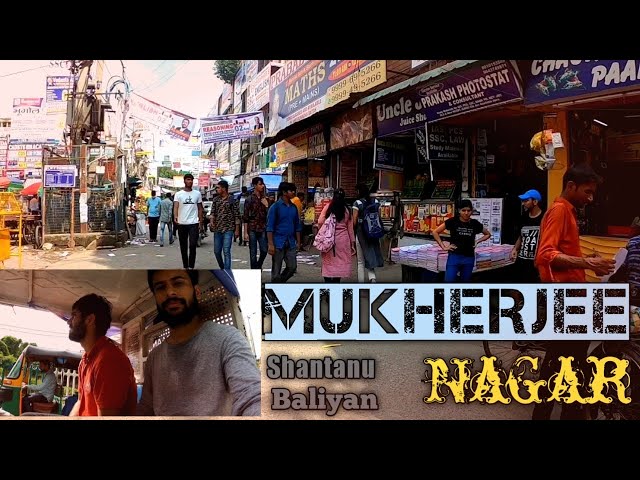 First Video With GoPro In Mukherjee Nagar - Hub of Coaching Institutes #vlog #gopro