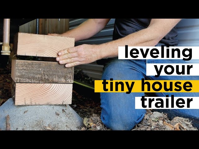 Leveling Your Tiny House Trailer Before You Build