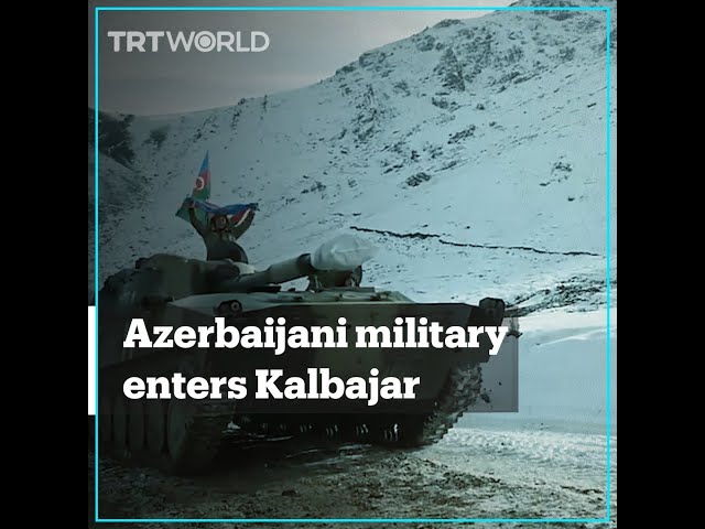 Azerbaijani army enters Kalbajar after 27 years