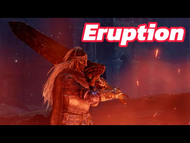 Eruption Ash of War is great for Strength/Faith builds - Elden Ring PVP