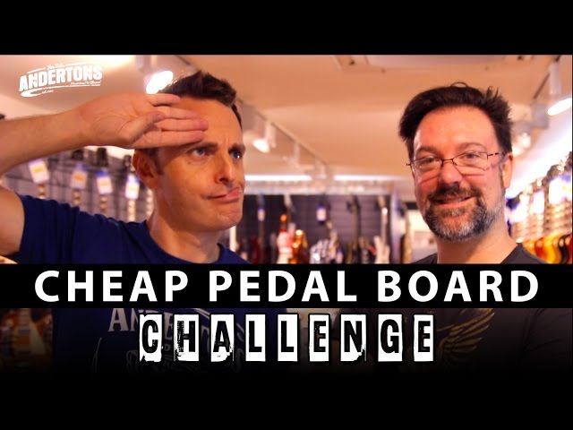 The Cheap Pedal Board Challenge!!