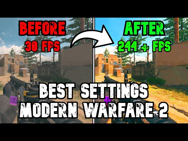 Best PC Settings for COD Modern Warfare 2 (Optimize FPS & Visibility) - ✅*NEW UPDATE*