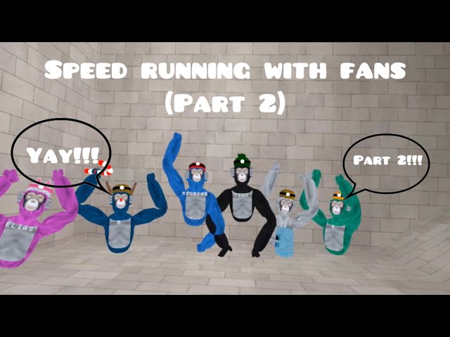 Speed running with fans (Part 2)