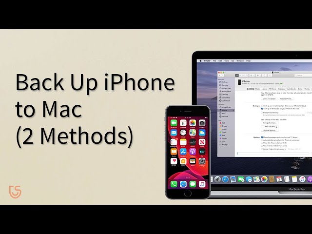 2 Methods to Back Up iPhone/iPad on macOS Catalina 2020