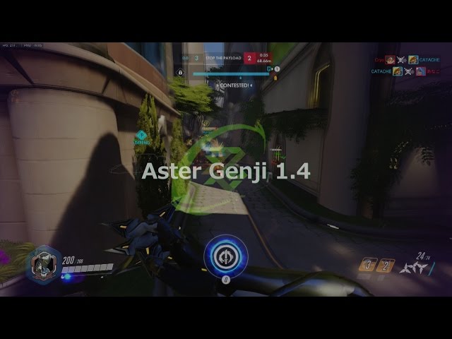 Aster Genji 1.4 (Overwatch Genji Montage)