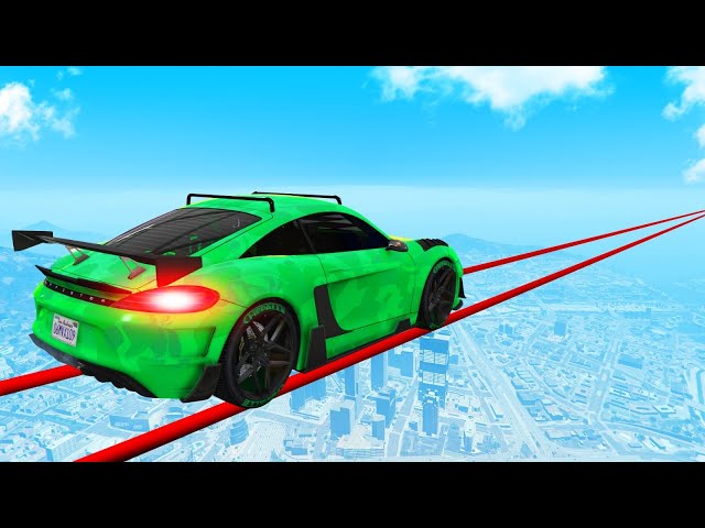 *IMPOSSIBLE* PARKOUR RACE CHALLENGE! (GTA 5 Funny Moments)