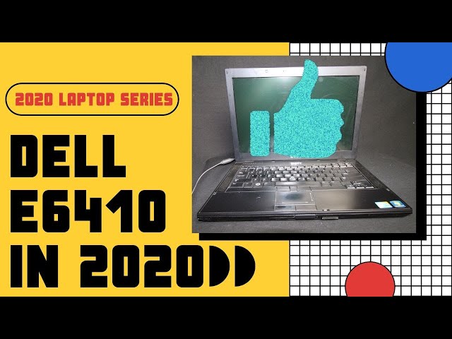 Dell e6410 i5 in 2020 running Linux