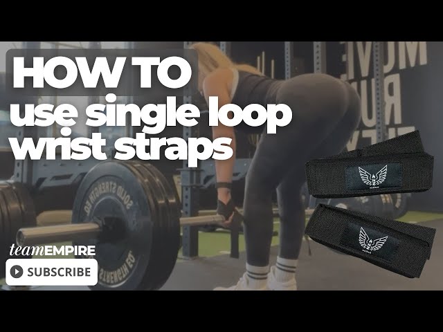 HOW TO: use single loop lifting straps | quick instructional video