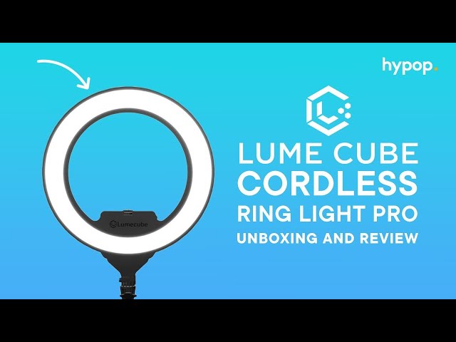 Lume Cube Cordless Ring Light Pro | Unboxing & Review
