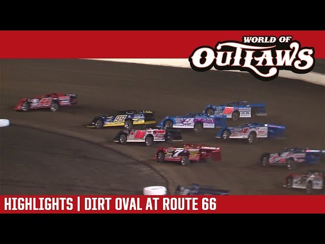 World of Outlaws Craftsman Late Models Dirt Oval at Route 66 October 13, 2017 | HIGHLIGHTS