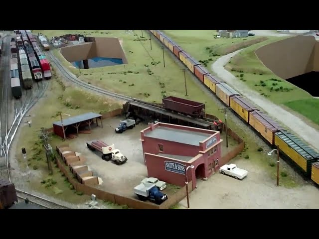 The Slope Area Model Railroad: HO Scale layout in Wilton, ND